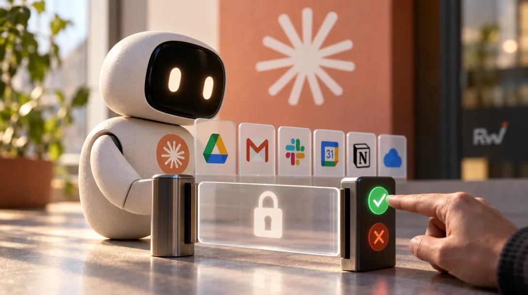 Anthropic puts approval gates between Claude Duet and your accounts — The research-preview agent can read connected apps and act in the background; Anthropic says payments, sensitive messages and deletions require user approval.