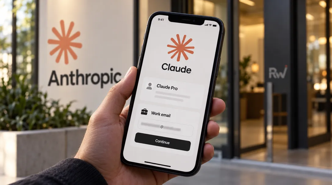 Anthropic's Windows app adds an employer-perk route to annual Claude Pro checkout — The bundled code verifies a work email and can prepare a discount link; the offer's value, eligible employers and availability remain unconfirmed.