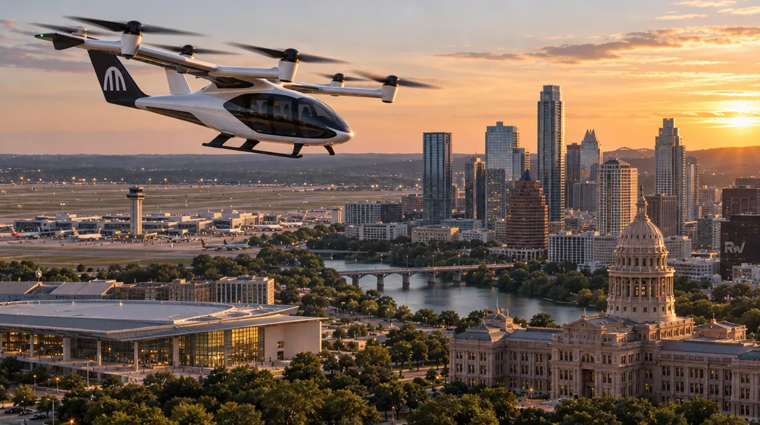 Archer plans Austin air taxi routes linking the airport, COTA and Austin Executive — The proposed network is part of Archer's Texas Triangle plan; the company has not set a start date for Austin passenger service.