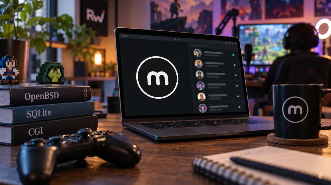 Corey Prophitt built a creator-search business on C and CGI — Marketyour.games helps indie game developers find creators to contact, running on OpenBSD, SQLite and a single CGI binary instead of a conventional web framework.