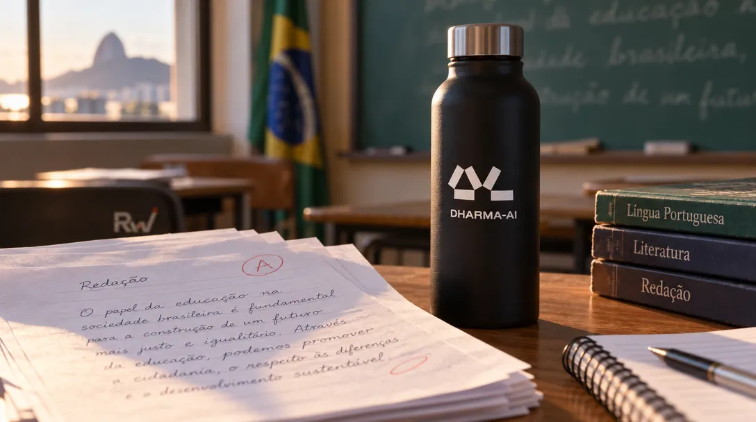 Dharma-AI says its task-built tokenizer cut one grader's inference cost 77% — On a Portuguese essay grader running Qwen3-4B, the Brazilian startup reports lower measured cost; its VocabX paper remains under review.