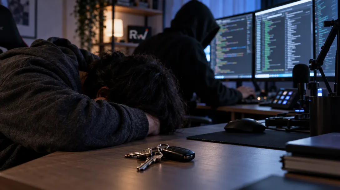 Just_Lingonberry_352 (@JustLingonberry): someone stole my keys and ran fable-5.1-max swarms after i passed out during a livestream coding session https://t.co/ToUSBTy6nB — someone stole my keys and ran fable-5.1-max swarms after i passed…