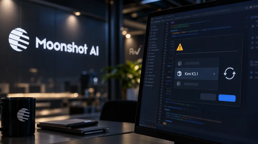 Lumina (@LuminaBench): 🚨 Kimi K3.1 is now getting prepped in Kimi Code There is a model switching warning that now includes Kimi K3.1 if you change model mid sess (9-post thread) — 🚨 Kimi K3.1 is now getting prepped in Kimi Code There is…