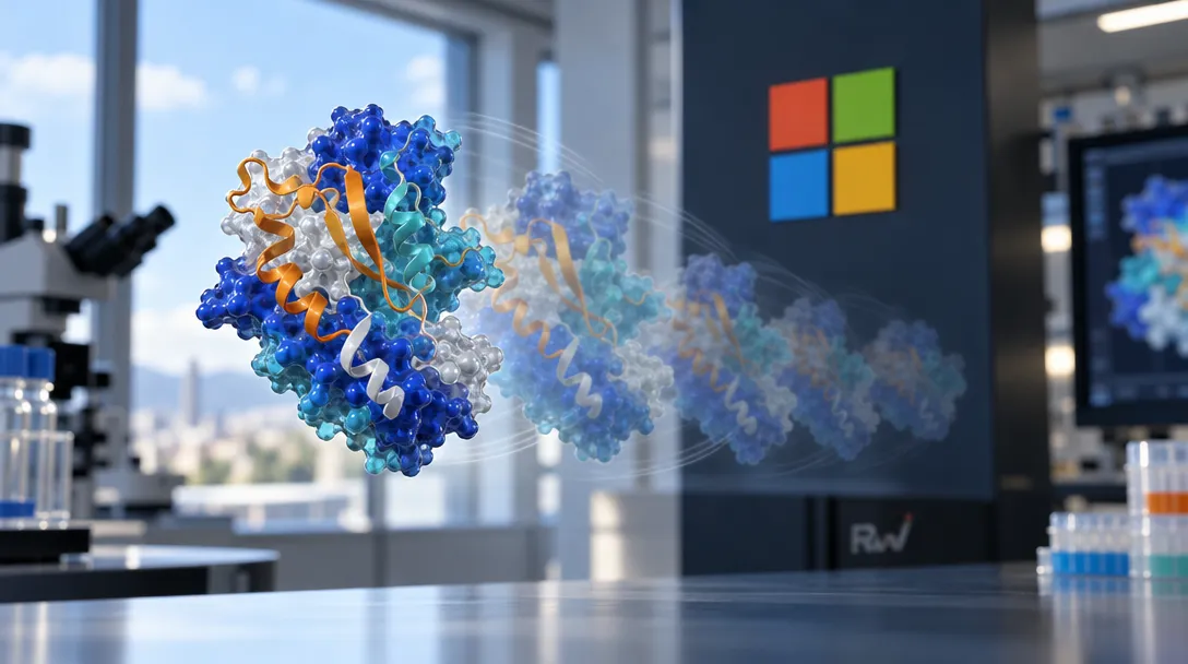 Microsoft opens BioEmu2 weights to model biomolecular motion — Frank Noe's X thread says BioEmu2 can emulate molecular dynamics in minutes; Microsoft's model card frames it as research software, not a validated commercial tool.