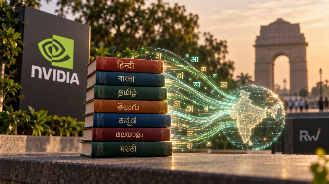 NVIDIA and AI4Bharat build a 2.8T-token corpus for Indian-language models — AI4Bharat head Mitesh Khapra helped shape the release, which pairs translated training data across 22 languages with a reusable generation pipeline.