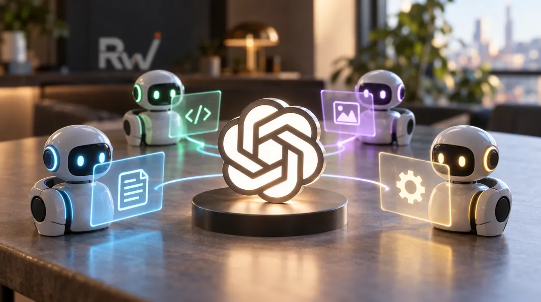 OpenAI (@OpenAI): GPT-6 Pro in ChatGPT got an upgrade with faster responses and improved use of plugins and tools. And now, multiple agents can tackle differe — GPT-6 Pro in ChatGPT got an upgrade with faster responses and improved use of…