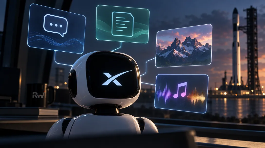 SpaceX says Grok Bot will use rival AI models for different tasks — Elon Musk named Claude Opus 5.5, Midjourney and Suno, but gave no details on how Grok Bot will choose providers or handle those services' costs and data flows.