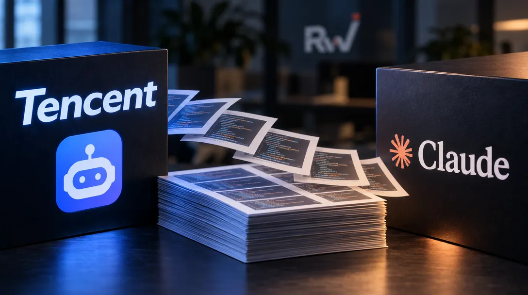 Tencent's WorkBuddy faces a Claude Code copying allegation over internal prompts — An October 16th post claims 224 identical text segments in WorkBuddy's bundled CodeBuddy CLI; Tencent's docs confirm Claude plugin compatibility…
