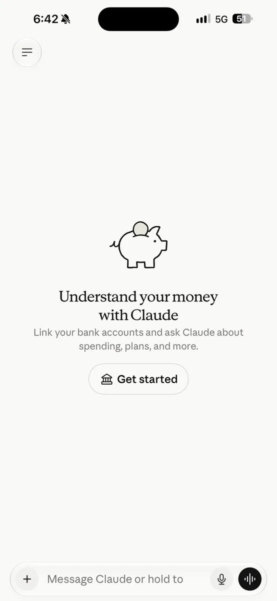 Anthropic tests Claude Money, because chatbots need your bank balance too — An unreleased iOS interface would let users link bank accounts and ask Claude about spending and plans, with key privacy details still unclear.