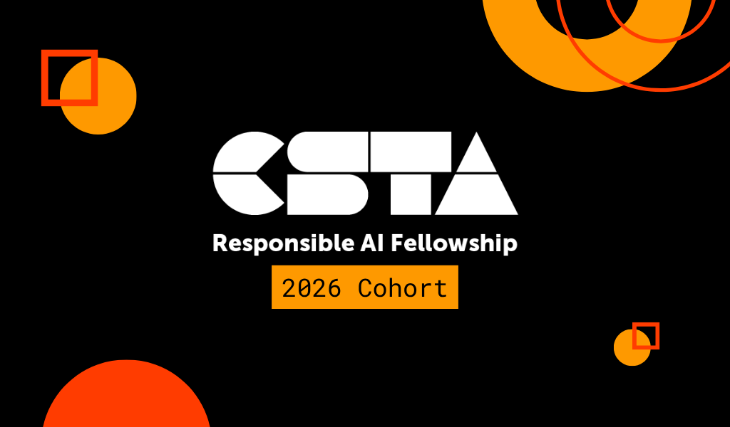 CSTA callout graphic with logo and date