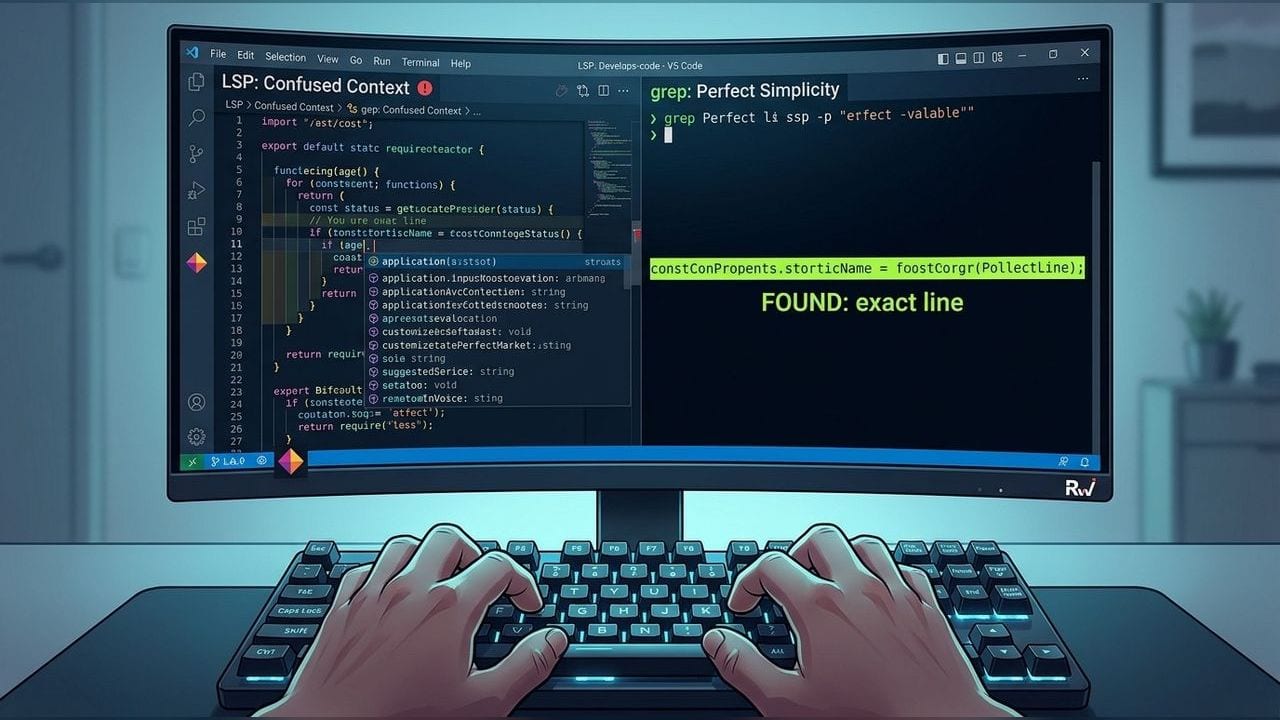 AgentConnect study finds coding agents often choose grep over LSP