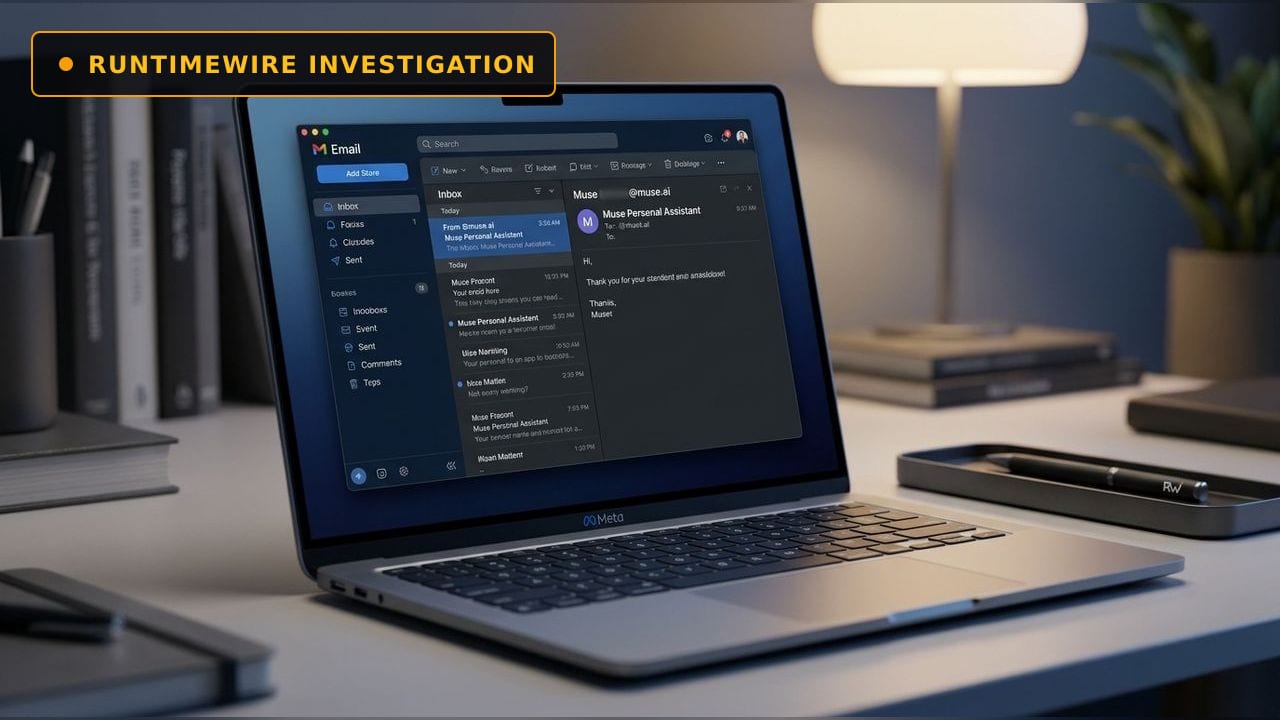 Ahead of Meta Connect, Muse's Mac app shows an email address for your AI assistant