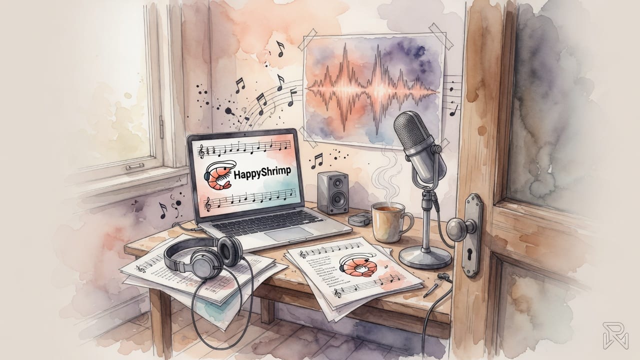 Alibaba launches HappyShrimp to turn text prompts into finished songs
