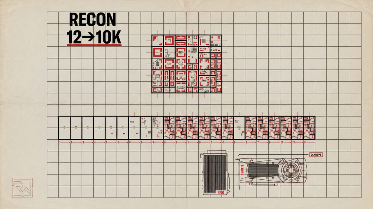 Amap ships ABot-Recon to rebuild 10,000-frame scenes through a 12-frame window