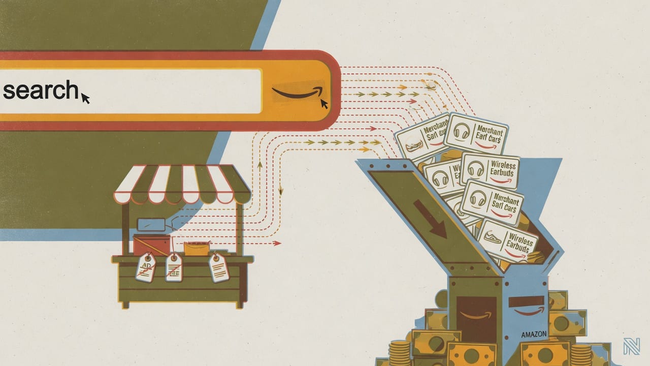 'Amazon Tax' collected $76B from ads while brands paid to defend their names