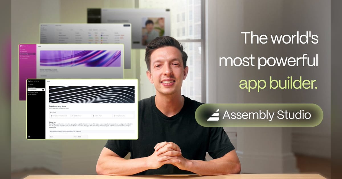 Assembly launches an AI app builder for client-facing software