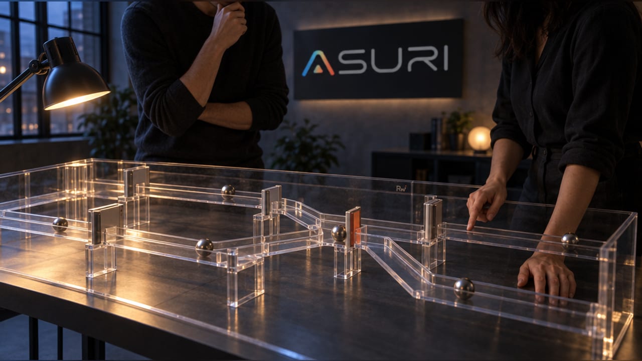 Asuri turns its founders' internal AI agents into a governed workflow product