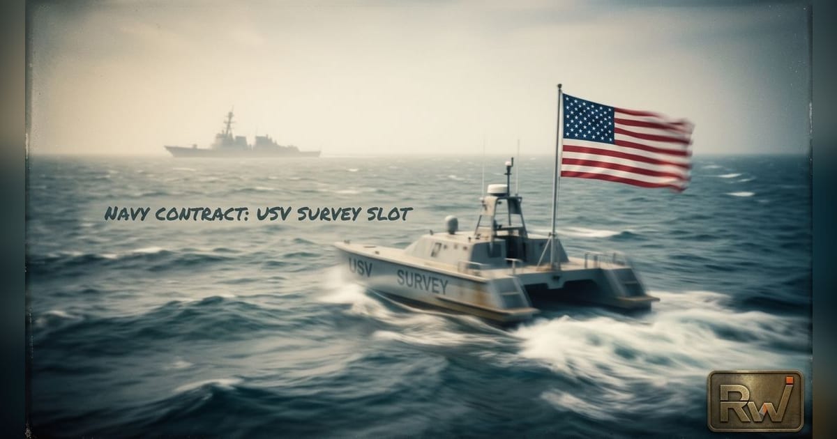 Blue Water Autonomy wins seat on Navy's $40 million ocean-mapping contract