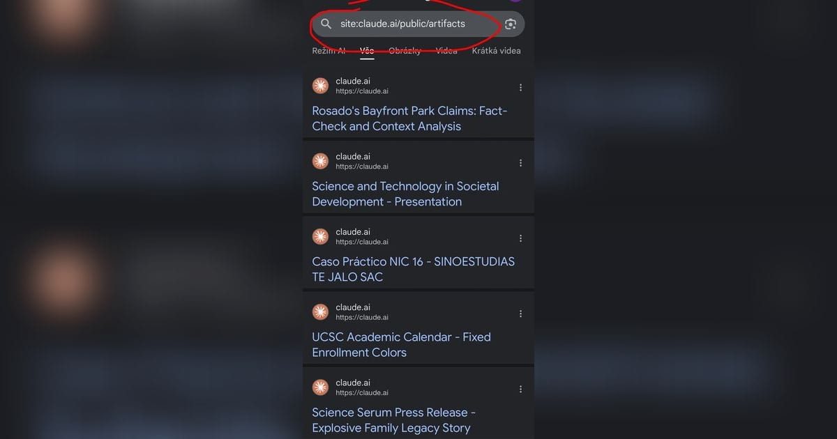 Claude-built apps and documents surface in Google search results, raising privacy risks