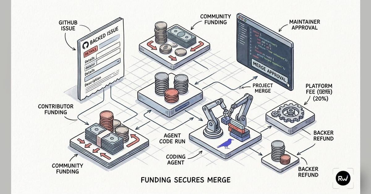 CleverCrow puts backers, not maintainers, on the hook for AI coding runs