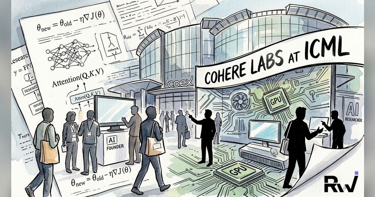 Cohere Labs heads to ICML Seoul as AI research becomes the sales floor
