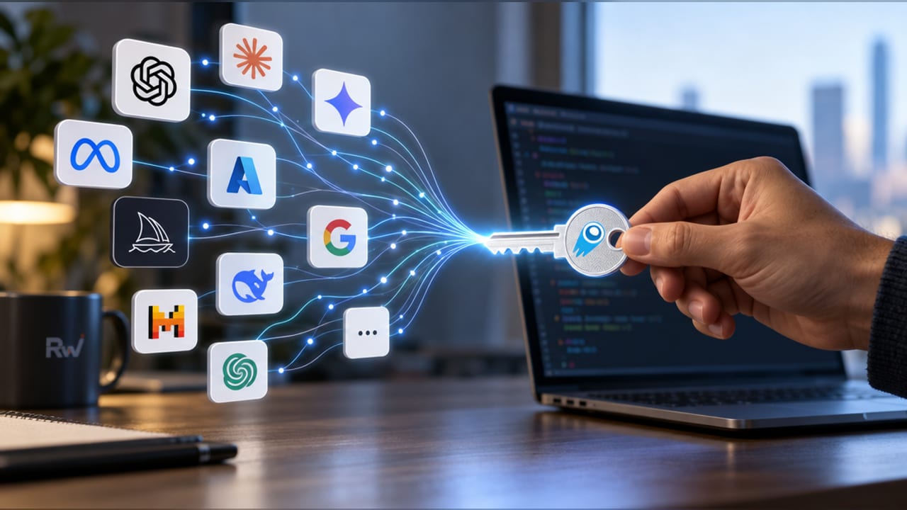 CometAPI says one API key reaches 500 AI models