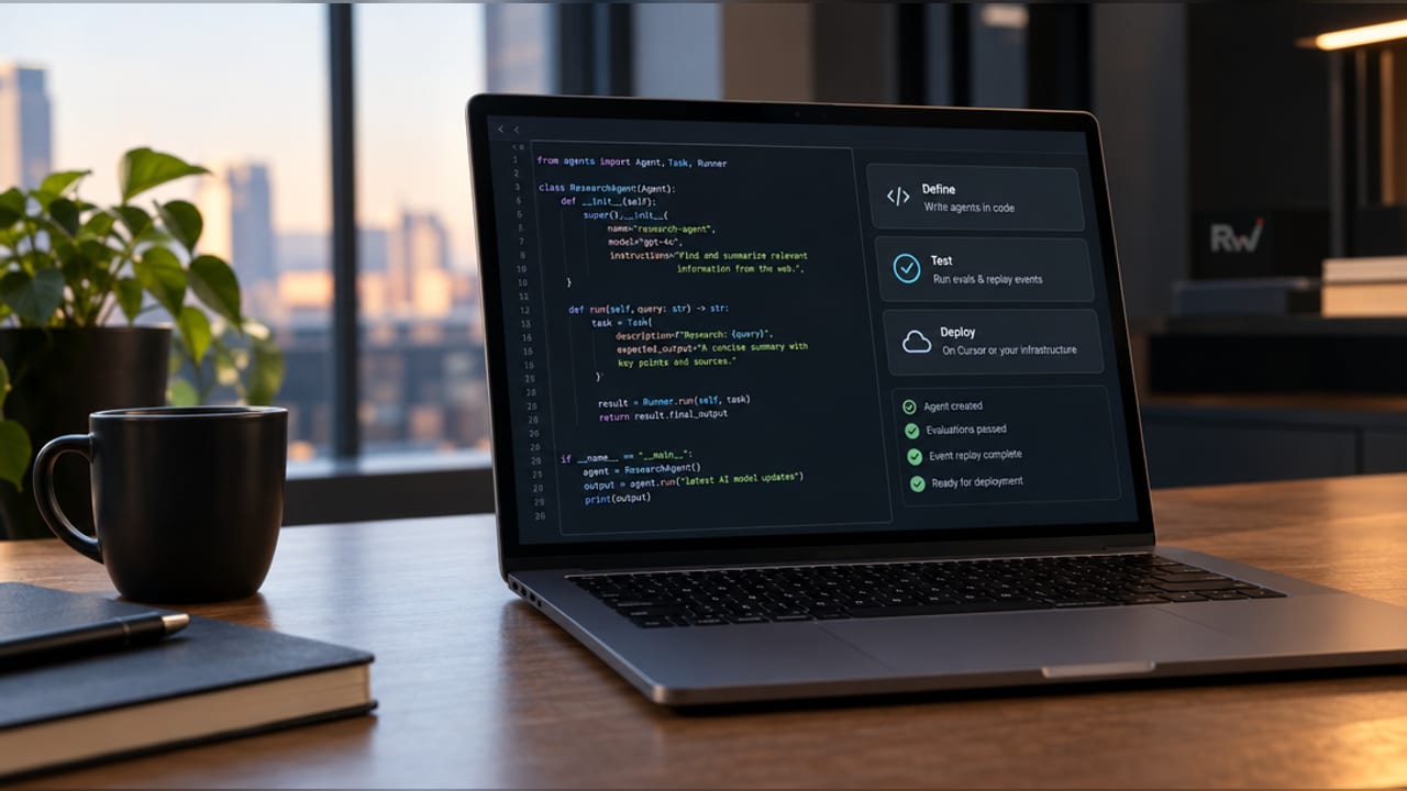 Cursor launches an Agent SDK for teams building custom agents