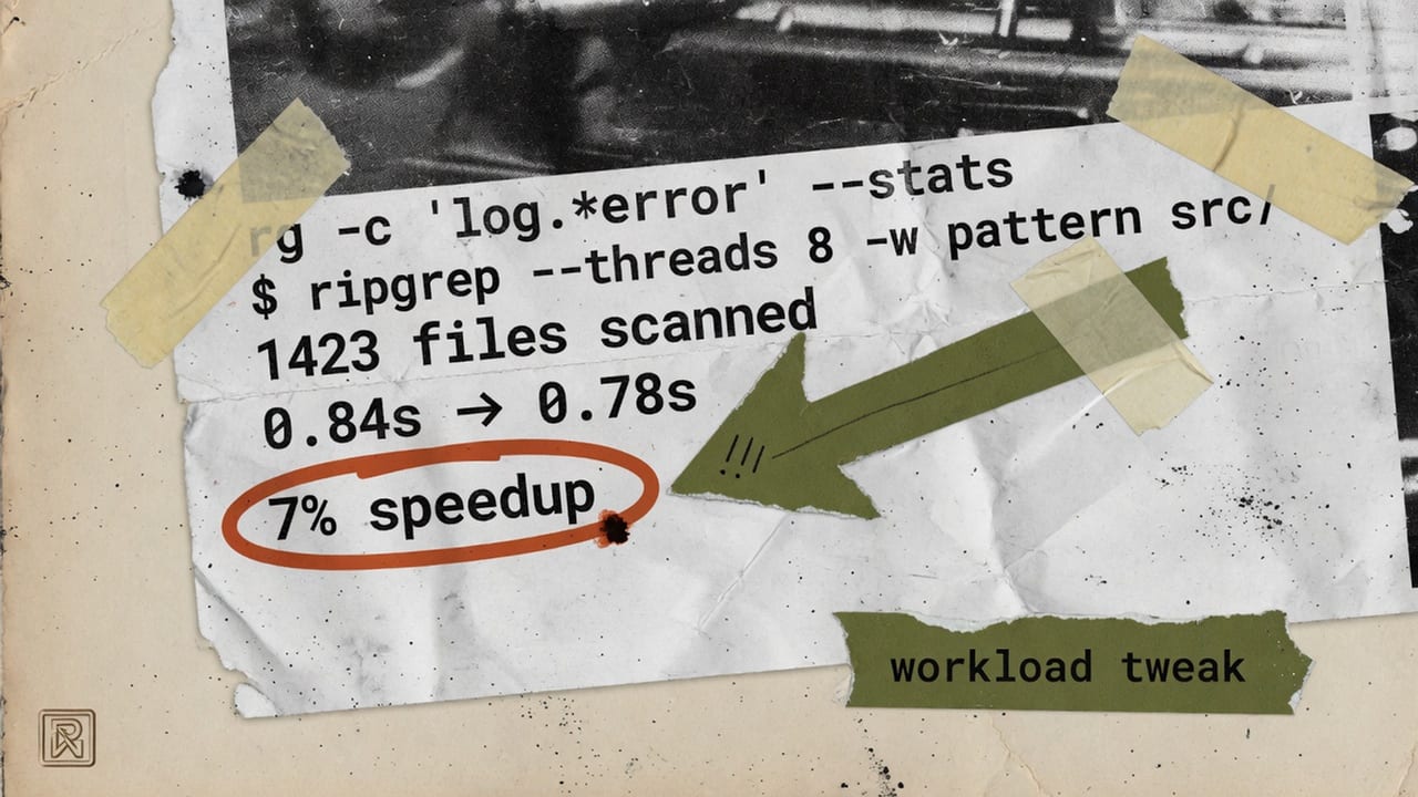 Dan Luu reports a 7% ripgrep speedup after minutes of prompting