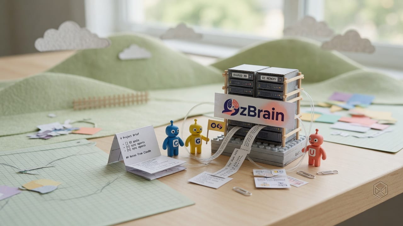 Darius Monsef's OzBrain gives AI agents one shared memory