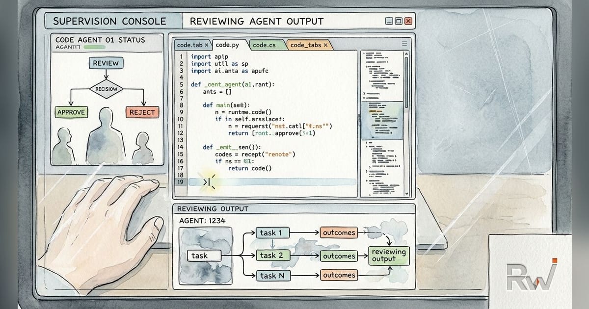 Developers are moving from writing code to supervising agents