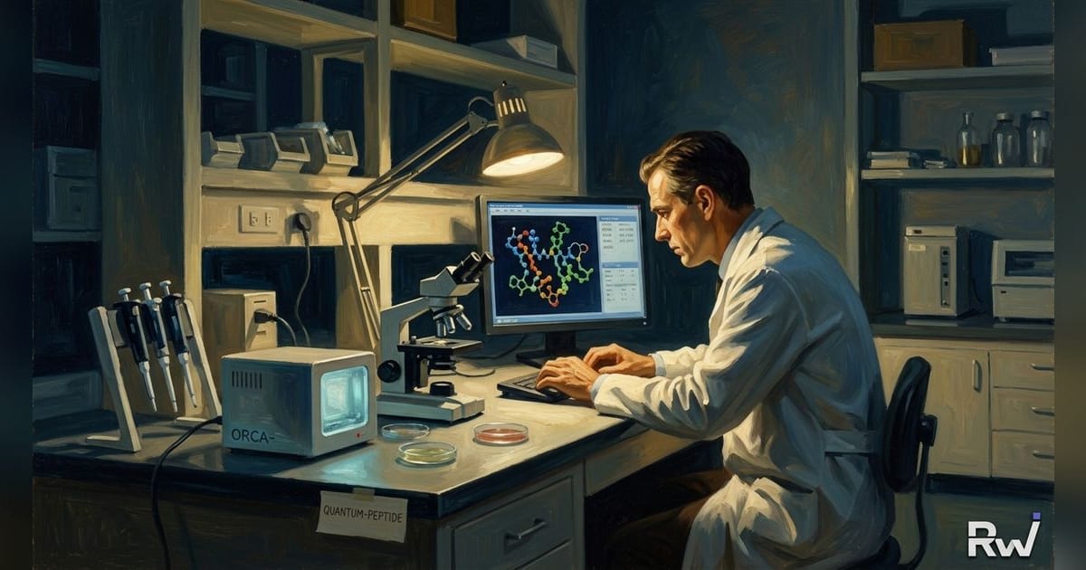 DTU and ORCA validate quantum-AI peptide design in lab tests