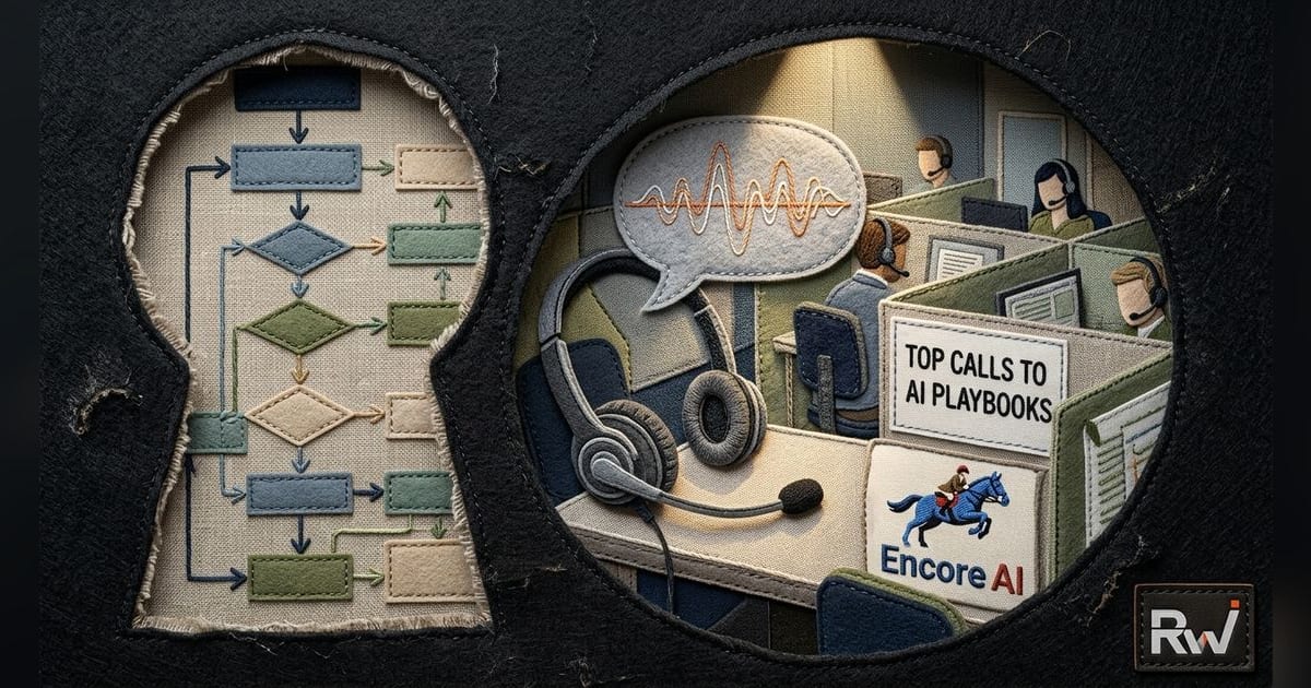 Encore AI raises $30 million to turn top sales calls into agent playbooks