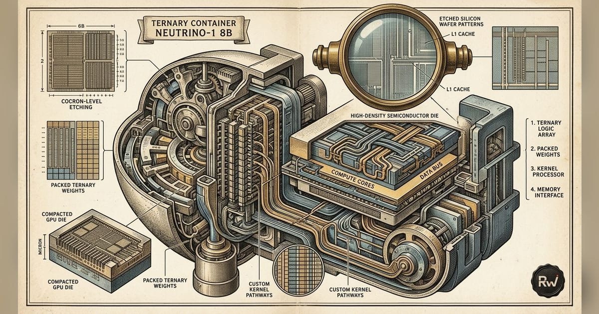 Fermion Research publishes 3.88 GB Neutrino-1 8B for local inference