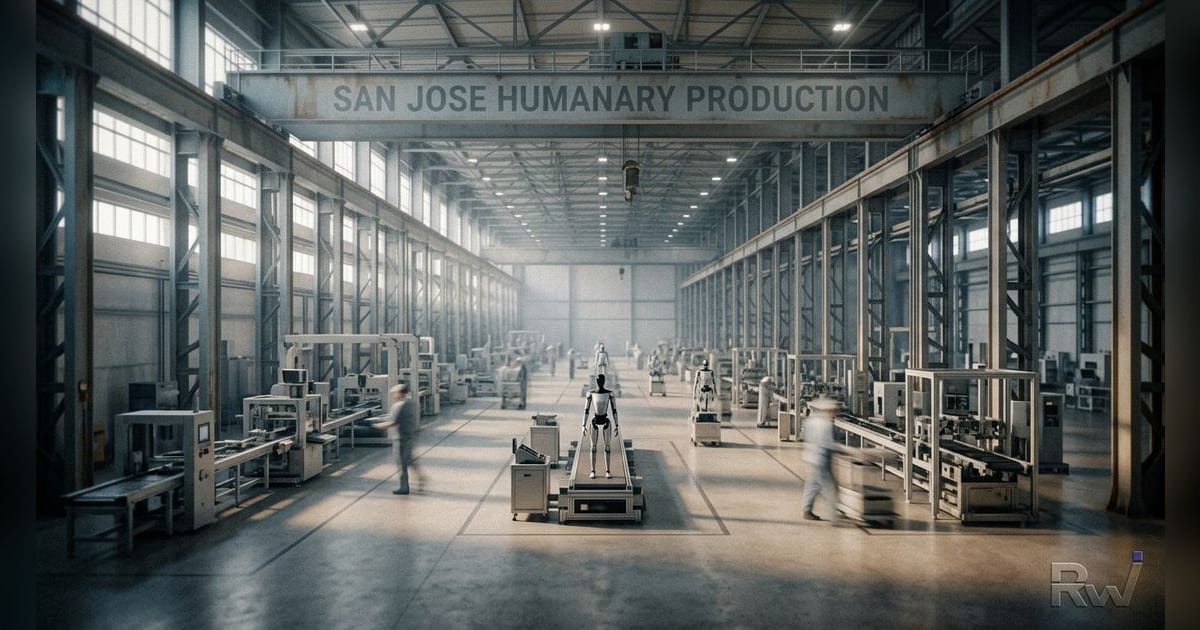 Figure reportedly manufactured its 1,000th humanoid robot in San Jose