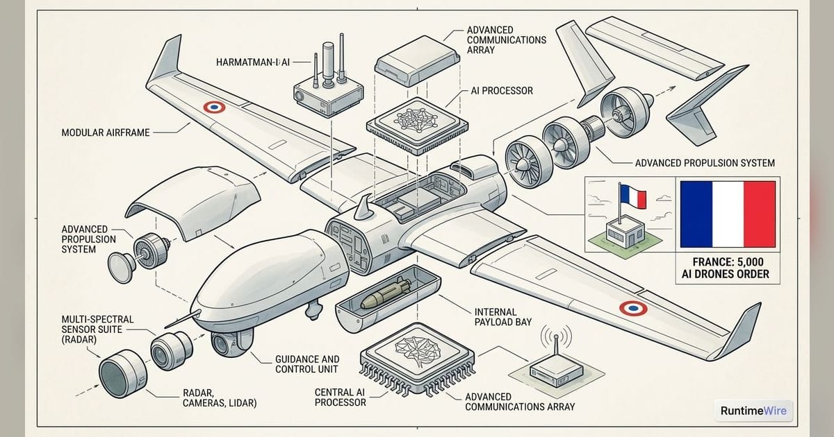 France orders 5,000 Harmattan AI drones as Dassault's startup bet moves into volume