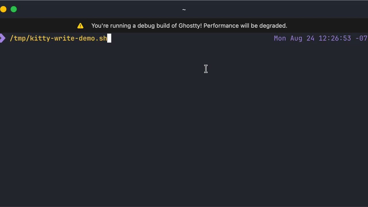 Ghostty adds image clipboard support; stable release users still wait
