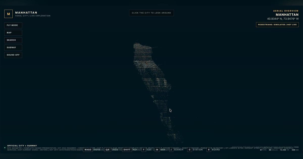 GPT-5.6 Sol runs a week-long voxel Manhattan build in Matt Shumer demo