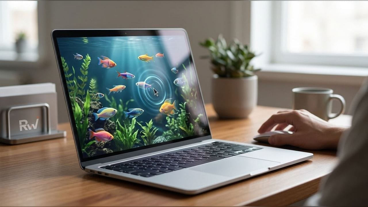 GPT-6 Astra built a Mac aquarium wallpaper, battery optimizations pending