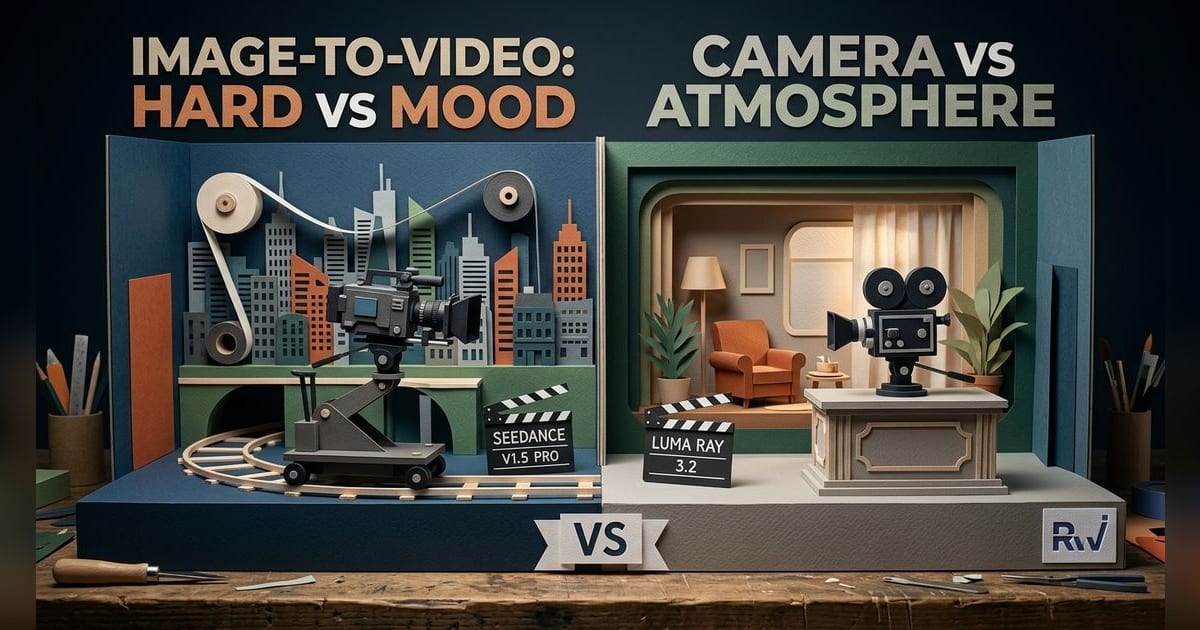 Head to head: Bytedance Seedance V1.5 Pro Image To Video vs Luma Ray 3.2 Image to Video