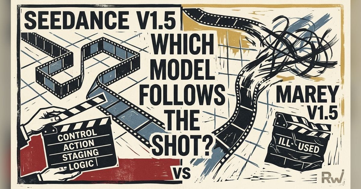 Head to head: Bytedance Seedance V1.5 Pro Image To Video vs Marey Realism V1.5