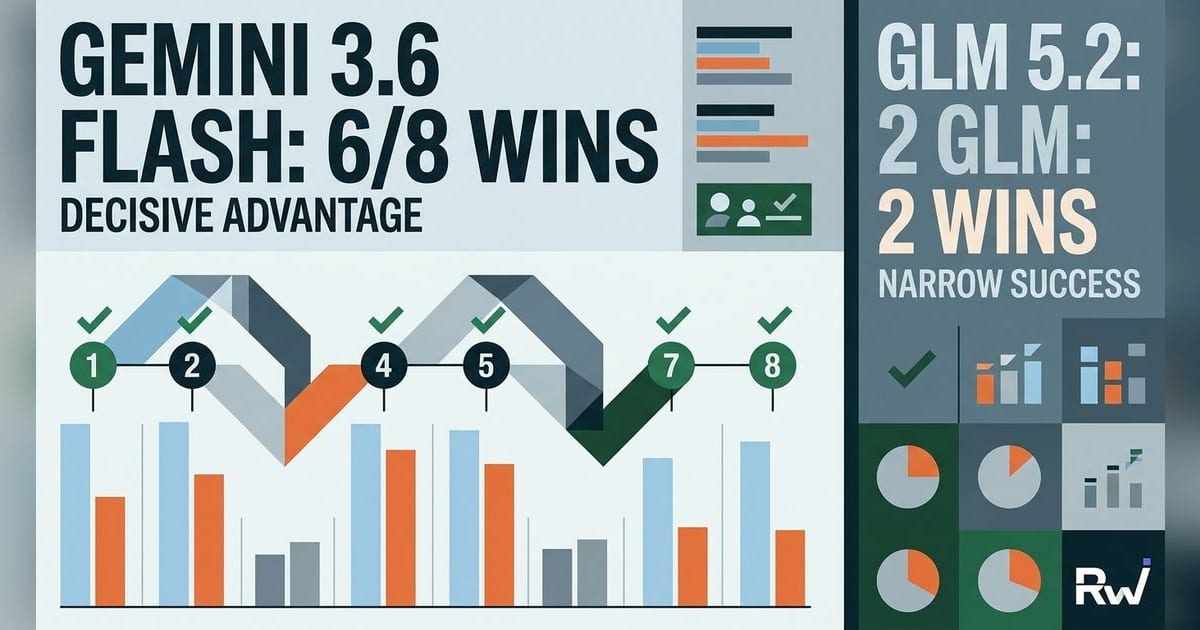 Head to head: Google: Gemini 3.6 Flash vs GLM 5.2