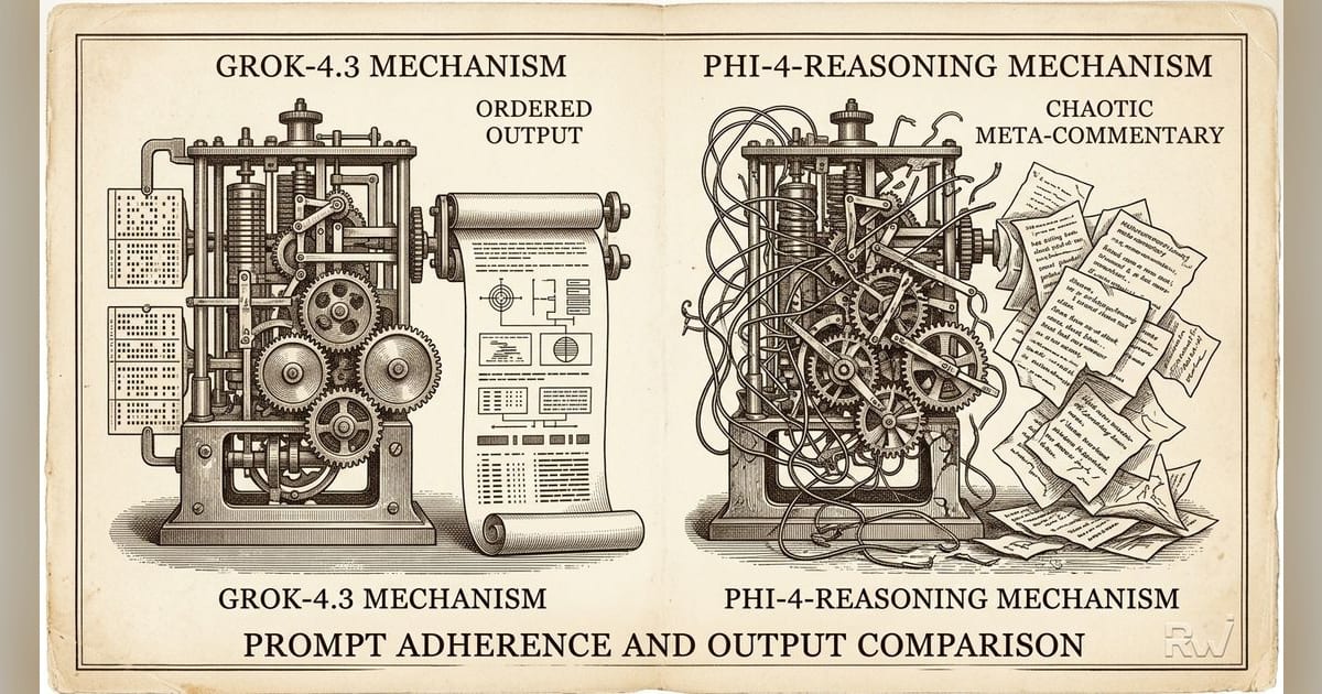 Head to head: grok-4.3 vs Phi-4-reasoning