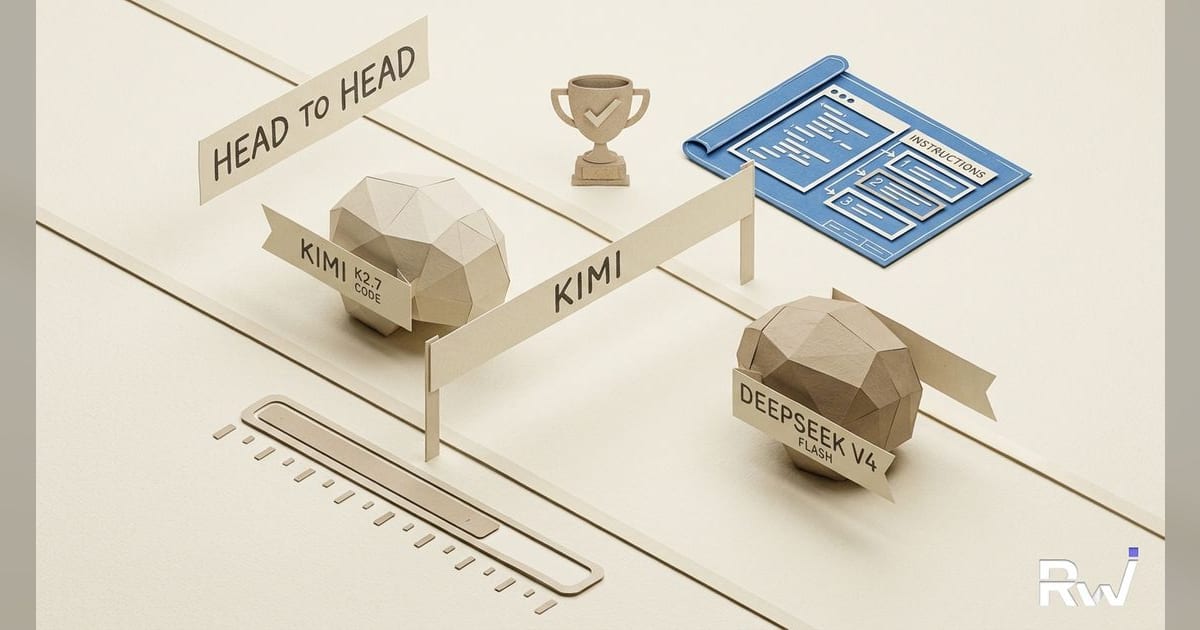 Head to head: Kimi-K2.7-Code vs DeepSeek-V4-Flash