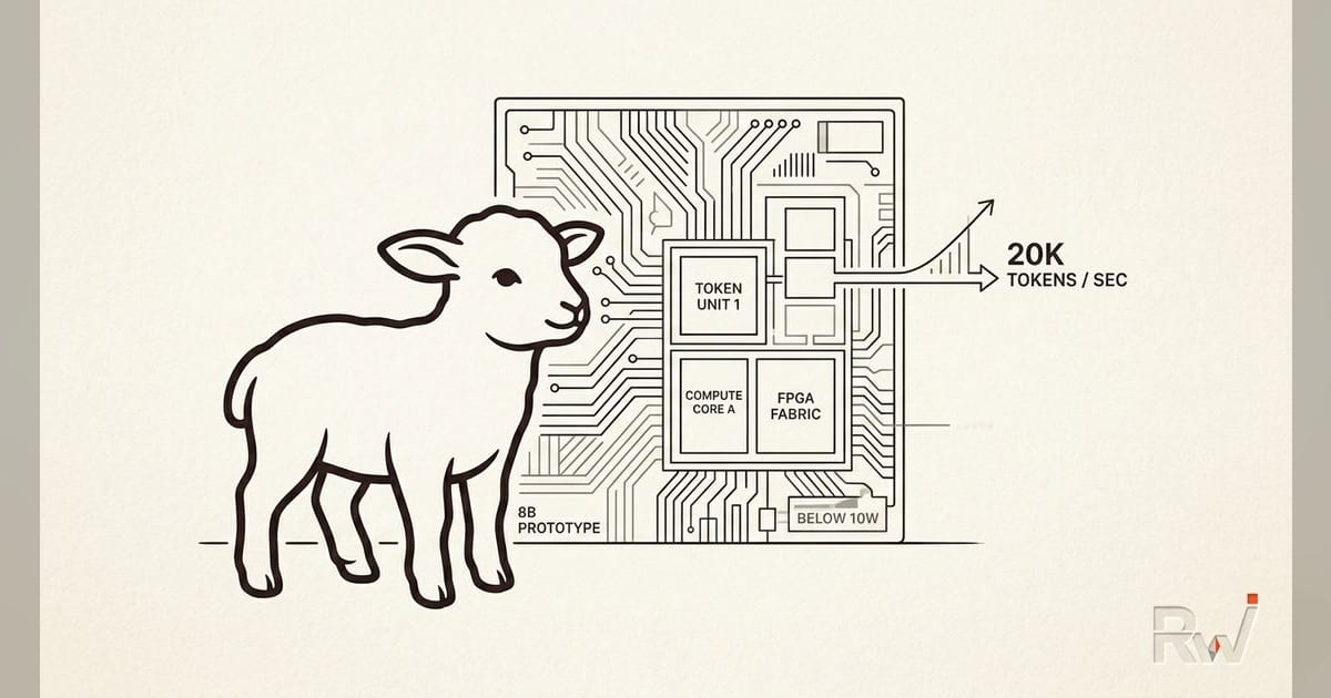 Lamb Labs unveils AI chip plan targeting 20,000 tokens a second