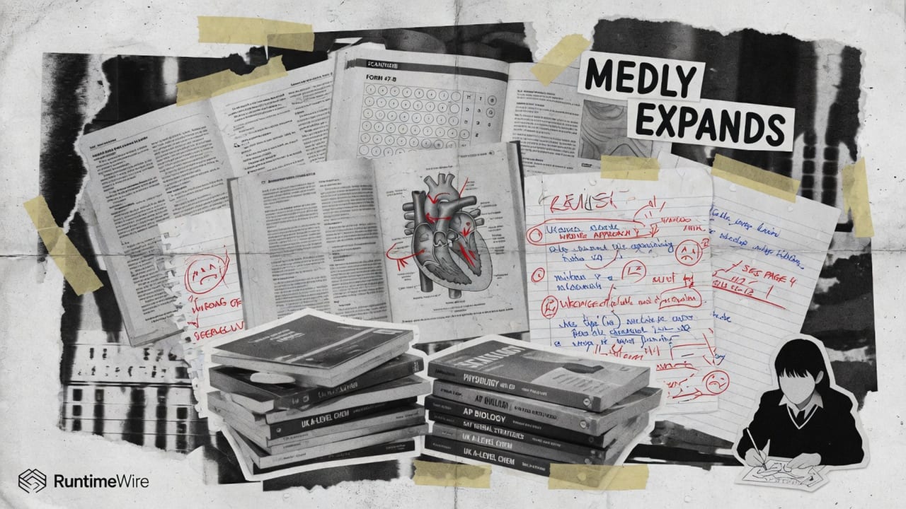 Medly AI raises $8M as two former NHS doctors launch SAT tutoring in the US
