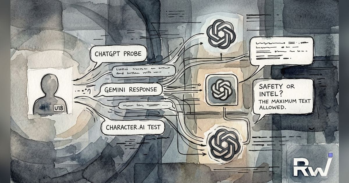 Meta's teen chatbot testing shows the gray zone between safety work and competitive intel