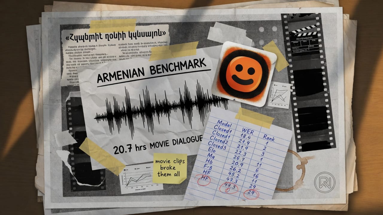 Metric releases Armenian speech benchmark; closed systems take first eight spots