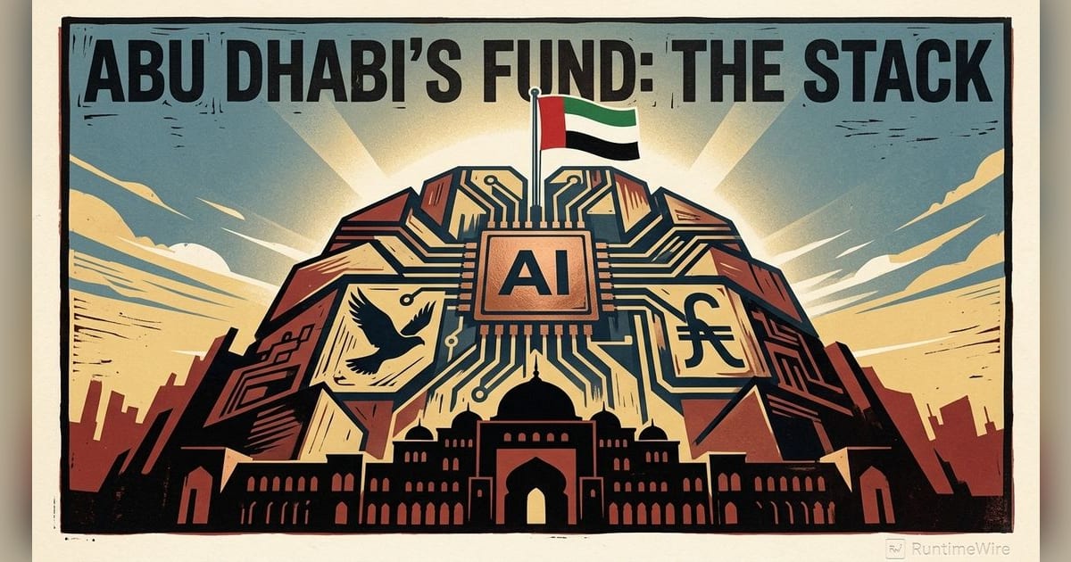 MGX's $49 Billion AI Fund Turns Abu Dhabi Into a Whole-Stack AI Backer