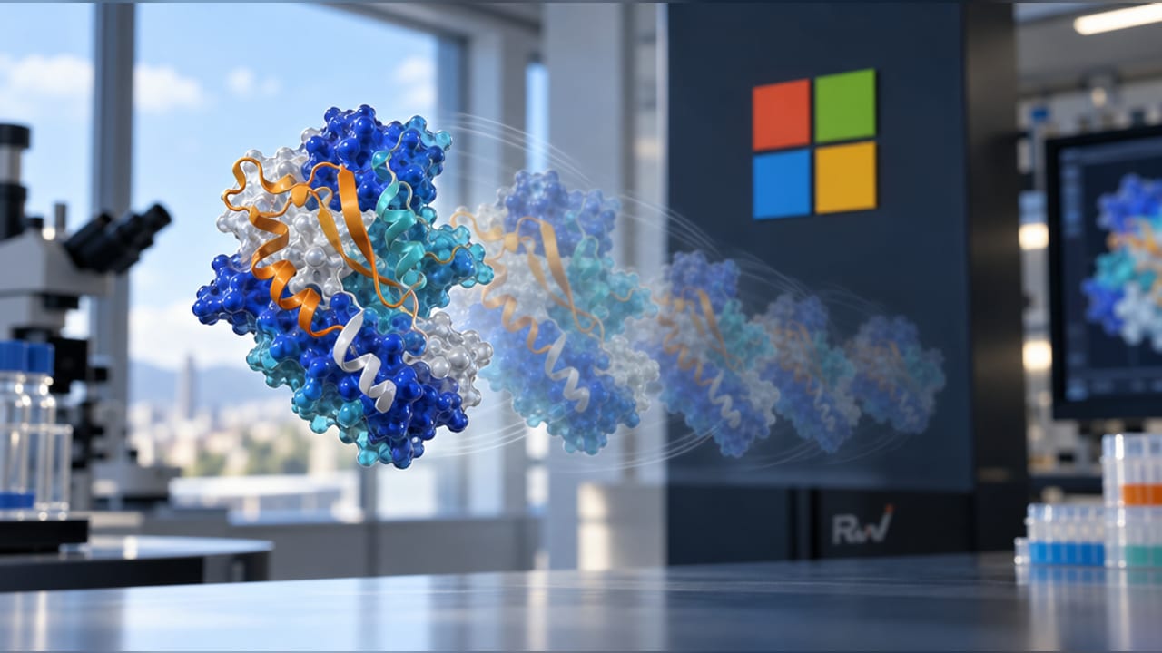 Microsoft opens BioEmu2 weights to model biomolecular motion