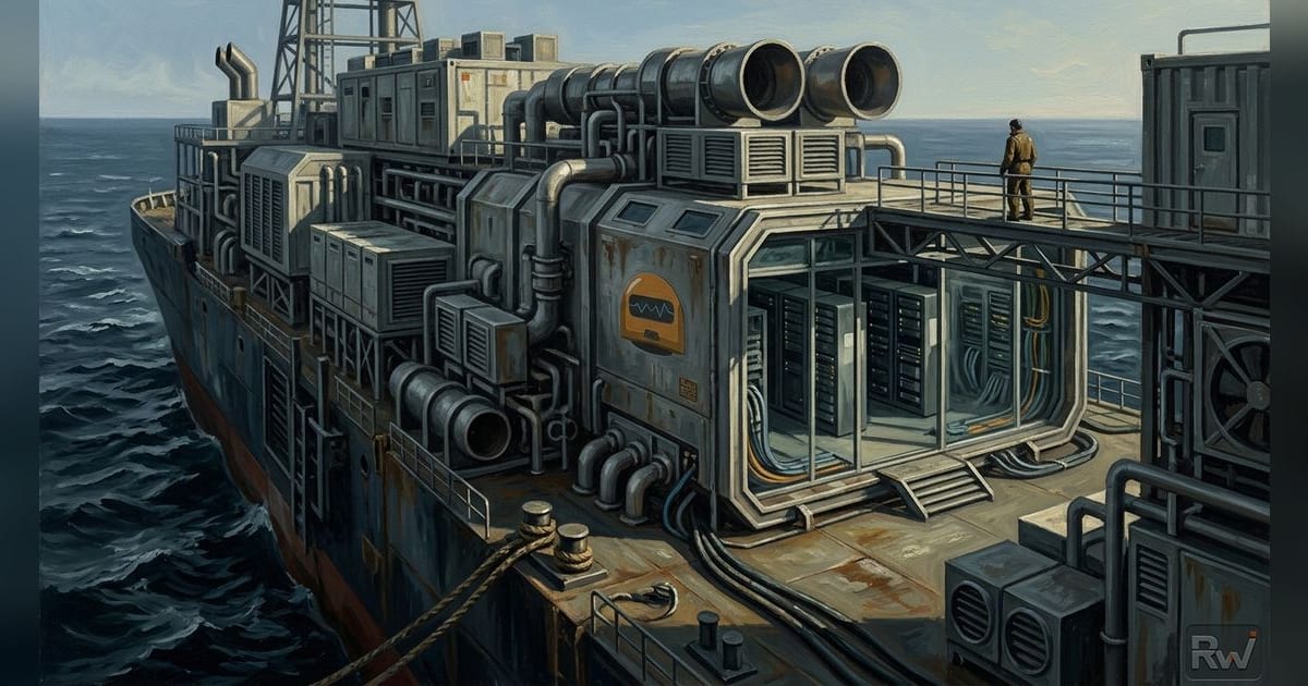 MIT founders launch Atomarine to build gas-first nuclear data centers at sea